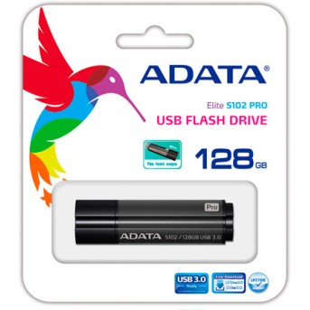 ADATA DashDrive Elite S102PRO, 128GB, UFD 3.0, Gray - Metoo (2)