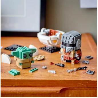 Lego 75317 Звездные войны Мандалорец и малыш - Metoo (4)