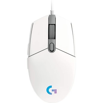 Проводная игровая мышь LOGITECH G102 white - Metoo (2)