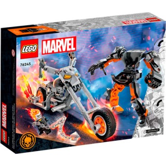 Lego 76245 Супер Герои Призрачный гонщик с роботом и мотоциклом - Metoo (3)