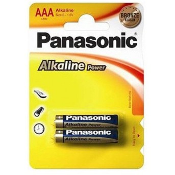 Батарейка щелочная PANASONIC Alkaline Power ААА/<wbr>2B - Metoo (1)