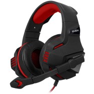 SVEN AP-G890MV Игровые стереонаушники с микрофоном черный-красный