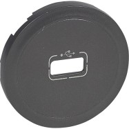 Legrand 067950 CLN2 Накл. розетки USB Графит