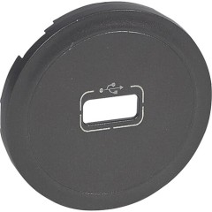 Legrand 067950 CLN2 Накл. розетки USB Графит
