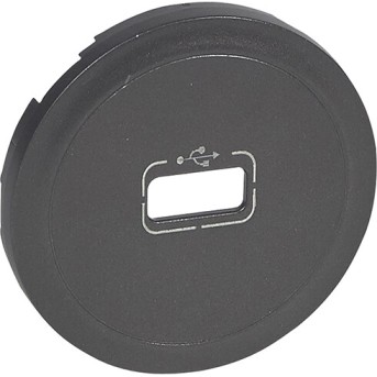 Legrand 067950 CLN2 Накл. розетки USB Графит - Metoo (1)