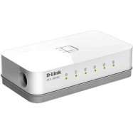 D-Link DES-1005C/B1A 5-порт неуправляемый коммутатор 10/100