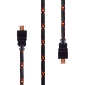 Rombica кабель для видео ZX20B HDMI to HDMI, 2.0b, 2 м., черный в Metoo.kz - Metoo (1)