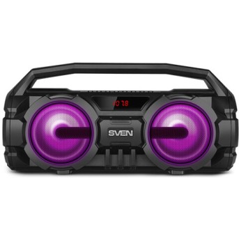 SVEN PS-415, черный, акустическая система 2.0, 2х6Вт (RMS), USB, microSD, Bluetooth, FM, LED-display - Metoo (2)