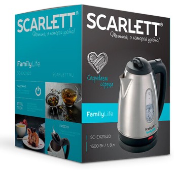 Электрический чайник Scarlett SC-EK21S20 - Metoo (5)