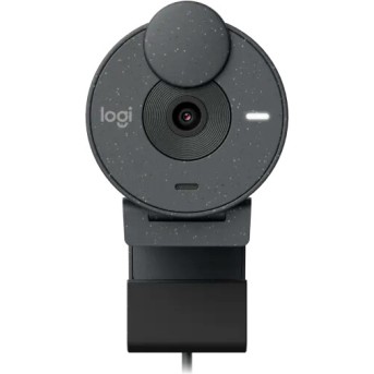 Веб-камера LOGITECH Brio 300 Full HD, Black - Metoo (3)