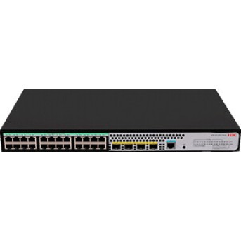Коммутатор H3C S5120V3-28P-LI L3 Ethernet Switch with 24*10/<wbr>100/<wbr>1000BASE-T Ports and 4*1000BASE-X SFP Ports,(AC) - Metoo (1)