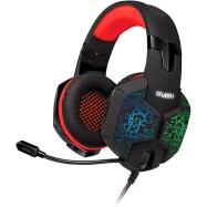 SVEN AP-U988MV Игровые стереонаушники с микрофоном черный-красный