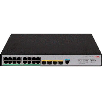 Коммутатор H3C S5120V3-20P-LI L3 Ethernet Switch with 16*10/<wbr>100/<wbr>1000BASE-T Ports and 4*1000BASE-X SFP Ports,(AC) - Metoo (1)