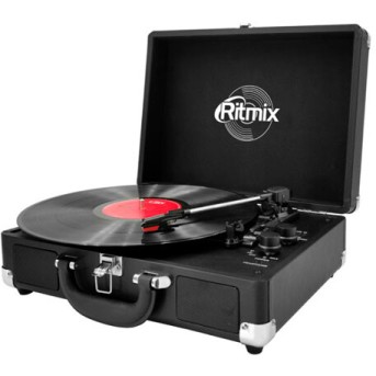 Проигрыватель виниловых пластинок RITMIX LP-120B black - Metoo (2)