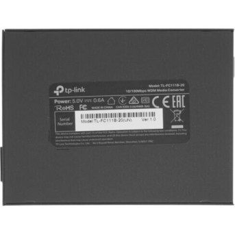 Медиаконвертер TP-Link TL-FC111B-20 WDM 10/<wbr>100 Мбит/<wbr>с - Metoo (3)
