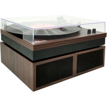 Проигрыватель виниловых пластинок RITMIX LP-340B Dark Wood - Metoo (3)