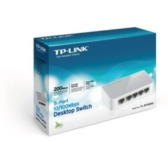 TP-Link TL-SF1005D 5-портовый 10/<wbr>100 Мбит/<wbr>с настольный коммутатор