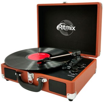 Проигрыватель виниловых пластинок RITMIX LP-160B Brown - Metoo (2)