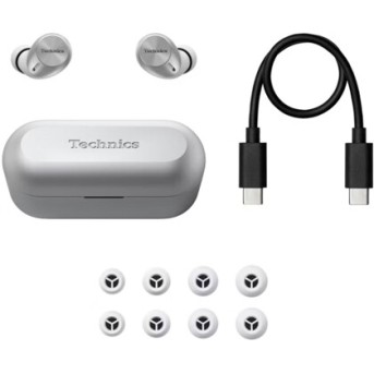 Беспроводные наушники Technics EAH-AZ40M2GS серебристый - Metoo (5)