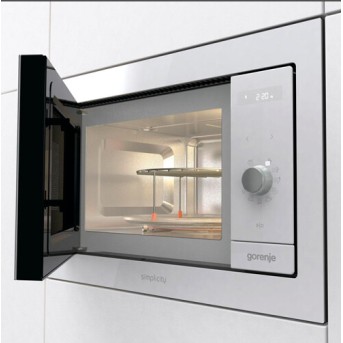 Встраиваемая микроволновая печь Gorenje BM235G1SYW - Metoo (4)