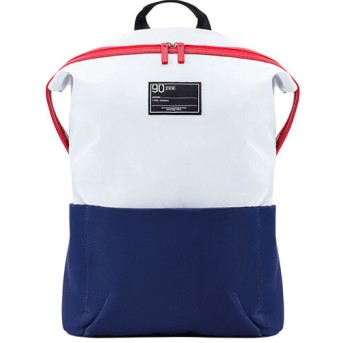 Рюкзак NINETYGO lecturer backpack -blue and white - Metoo (1)