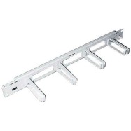 3M GE700002019 Кабельный горизонтальный органайзер 1U (Vol-0499-E), 19", 4 кольца, метал, серый