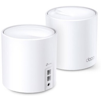 Tp-Link Deco X60(2-pack) AX5400 Гигабитная домашняя Mesh-система Wi-Fi 6 - Metoo (1)