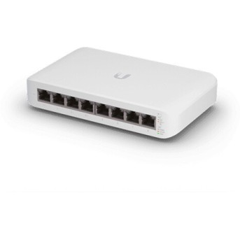 Коммутатор Ubiquiti 8 портов с PoE 1Gbit - Metoo (1)