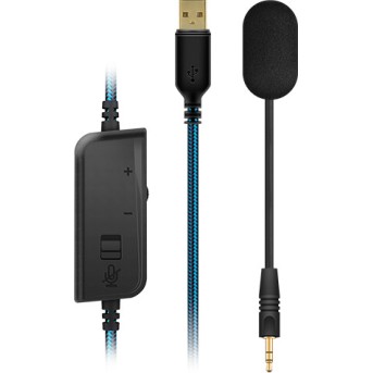 SVEN AP-U1500MV (USB, LED, 7.1) Игровые стереонаушники с микрофоном черный в Metoo.kz - Metoo (5)