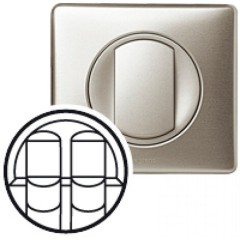 Legrand 068552 Celiane ЛП роз. 2хRJ45 титан