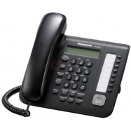 Panasonic KX-NT551RU-B IP системный телефон, 8 кнопок DSS, 1-строчный экран, 2гигабитных порта с PoE
