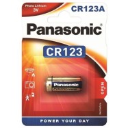 Батарейка литиевая PANASONIC CR-123/1BP