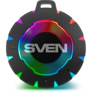 SVEN PS-95, черный, акустическая система (1.0, мощность 7 Вт (RMS), Bluetooth, встроенный аккумулято