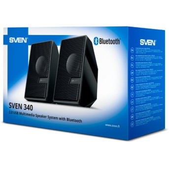 SVEN Колонки 340 Акустическая система с USB питанием и Bluetooth - Metoo (4)