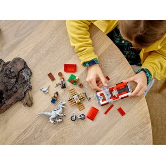 Lego 76946 Jurassic World Блу и поимка бета-велоцираптора - Metoo (5)