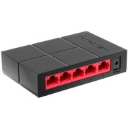 Mercusys MS105G 5-портовый 10/100/1000 Мбит/с настольный коммутатор