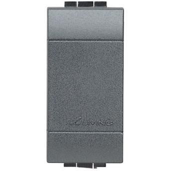 Legrand L4950 Заглушка 1 модуль, черная - Metoo (1)