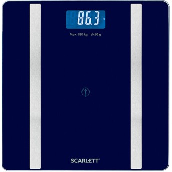 Весы напольные, диагностика с Bluetooth Scarlett SC-BS33ED111 в Metoo.kz - Metoo (1)