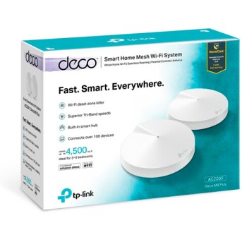 TP-Link Deco M9 Plus AC2200 Mesh Wi-Fi система для умного дома - Metoo (4)