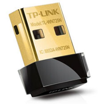 TP-Link TL-WN725N(RU) Беспроводной Nano USB-адаптер серии N, скорость до 150 Мбит/<wbr>с - Metoo (1)