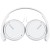 Наушники Sony MDR-ZX110AP,белый - Metoo (2)