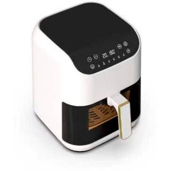 Фритюрница Deerma air fryer DEM-KZ130W - Metoo (2)