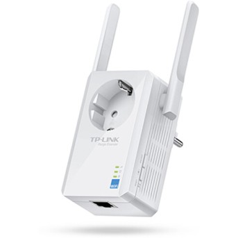 TP-Link TL-WA860RE Усилитель беспроводного сигнала со встроенной розеткой, 300Мб - Metoo (1)