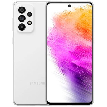 Смартфон Samsung Galaxy A73 5G 128GB, white (SM-A736BZWDSKZ) - Metoo (1)