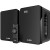 SVEN SPS-710, чёрный, акустическая система 2.0, мощность 2x20Вт (RMS), FM-тюнер, USB/<wbr>SD, дисплей - Metoo (1)
