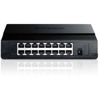 TP-Link TL-SF1016D 16-портовый 10/<wbr>100 Мбит/<wbr>с настольный коммутатор - Metoo (5)