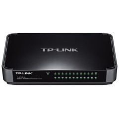 TP-Link TL-SF1024M 24-портовый 10/<wbr>100 Мбит/<wbr>с настольный коммутатор