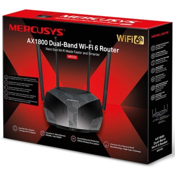 Mercusys MR70X Dual-Band WiFi 6 Router AX1800 - Metoo (5)