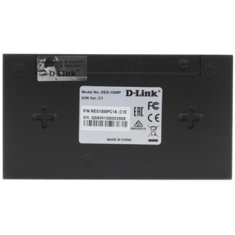 D-Link DES-1008P 8-порт 10/<wbr>100M с 4 портами РоЕ - Metoo (2)