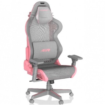 Игровое компьютерное кресло DX Racer air pink-gray D7100 - Metoo (2)